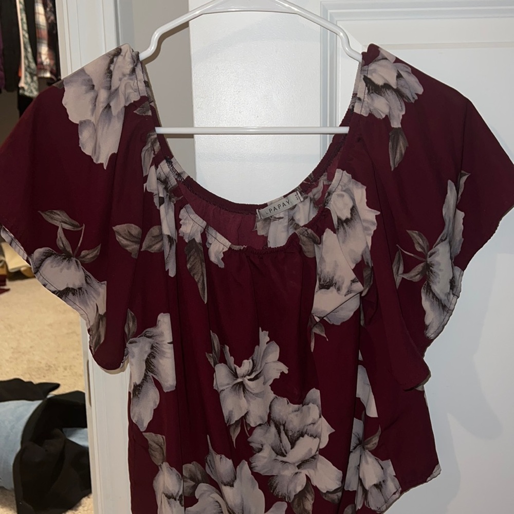 Off the shoulder top